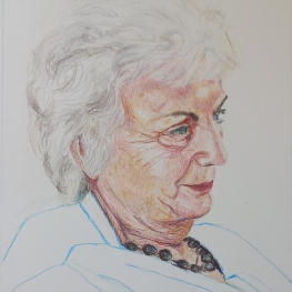 Portret van mijn moeder
