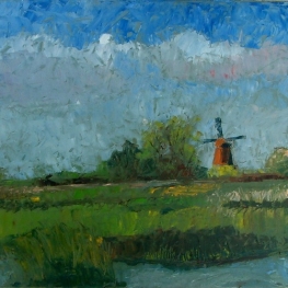 Molen vanuit Schermerhorn