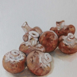 Kastanje-champignons