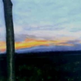 Avond lucht Noord-Oost Friesland