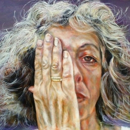 zelfportret 2 (self portrait see).