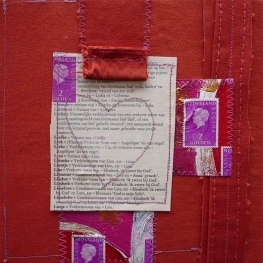 Stitched stamps