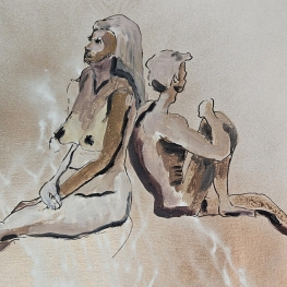 duo model drawing 1 