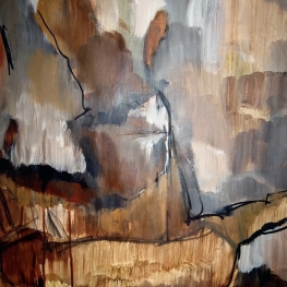 Compositie Bruintinten II