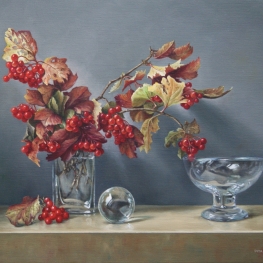 Gelderse Roos en glas