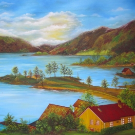Hardangerfjord Noorwegen
