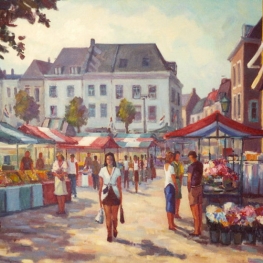 Markt in Harderwijk