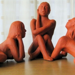 de meiden in de sauna