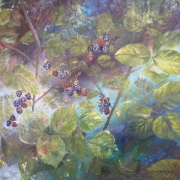 Bramen in de bladeren