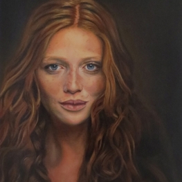 Klassiek Portret Vrouw