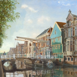 Luttik Oudorp (huis met de kogel) Alkmaar