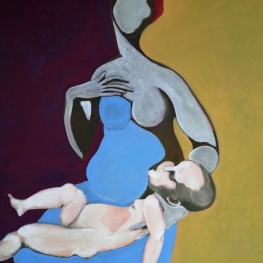 Madonna met de lange hals