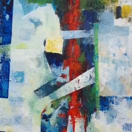 There is some Red in between