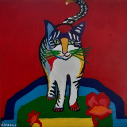 Deze Kat is Best Wel Gelukkig