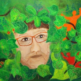 de natuur neemt het over