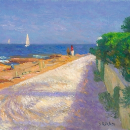 Les Rotes met palmboom