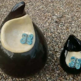 Traan, druppel, set van 2