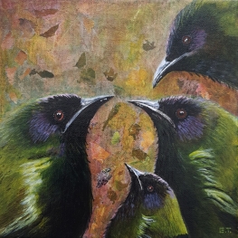 Vintage Bellbird onderonsje