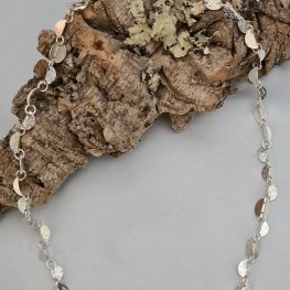 zilveren collier