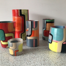 Vintage… beschilderd glaswerk