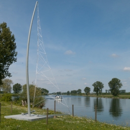 Vaarwater bij Lichtbaken