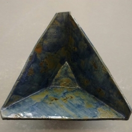 Triangular dish