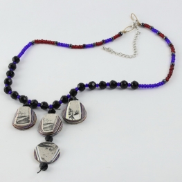 ketting met hangers-Mondriaan