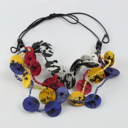 Ketting met cirkels-Mondriaan