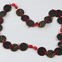 Ketting rood geel zwart