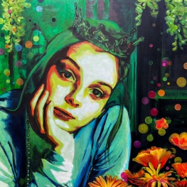 In the Garden of Daydreams, she grows 