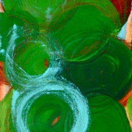 Circles of life - green