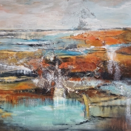 View on the lake’s