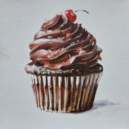 Mega Chocolate Cupcake