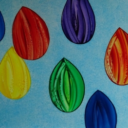 Regenboogdruppels