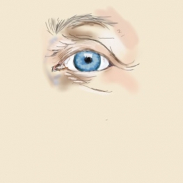 Oog van mezelf