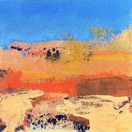 Abstract landschap nr.62  Ouddorp 1