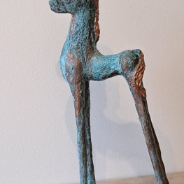 Paard in koper uitvoering