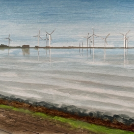 Walking, near Termunterzijl