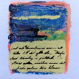 3 abstract restjes verf