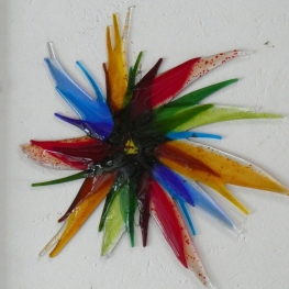 kleurrijk voor aan de wand