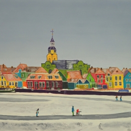 Schaatsen bij Blokzijl