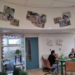 Zwarte route en Elfjes in het bos.