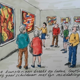 Schilderen met je middelvinger