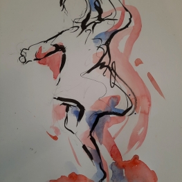 Dansende kleindochter 2. 