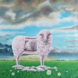 Men mout n schoap scheren noar dat hai wol het