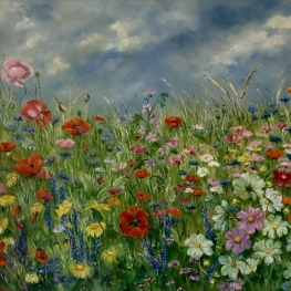 Berm bloemenveld 