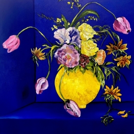still life with various flowers 01