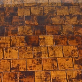 Keramiektegel onder casettehaard