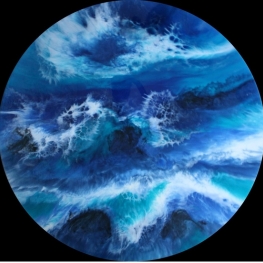 Oceans epoxyhars art