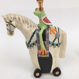 Prince on white horse
